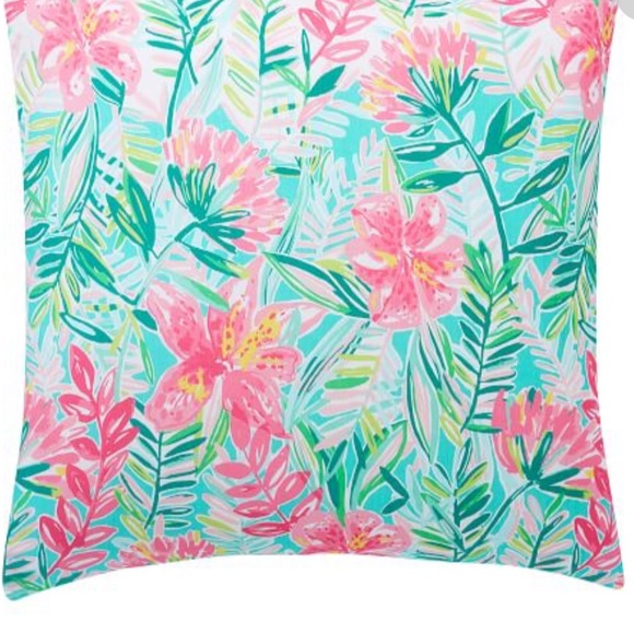 lilly pulitzer euro sham